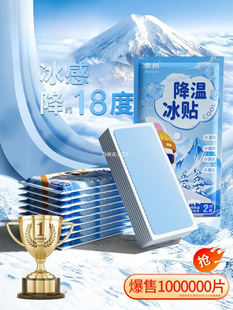 Cooling Patch, Ice Patch, Cooling and Cooling Summer Heat Relief Artifact, Antipyretic Mobile Phone Cooling Patch, Summer Ice Compress to Cool down and Prevent Heatstroke