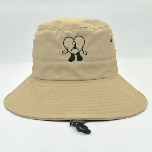 Cross-Border Bad Rabbit Fisherman Hat UN VERANO SIN TI Western Rapper Bad Bunny Bucket Hat Trend