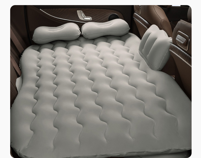 Factory cross-border car inflatable bed car rear row car inflatable mattress home wave pattern car inflatable bed