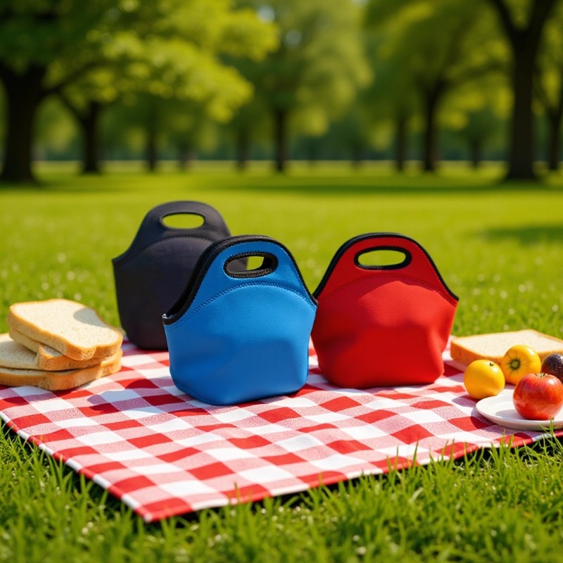 Cross-Border Diving Material Portable Lunch Bag Lunch Box Insulated Meal Bag Portable Daily Storage Bag