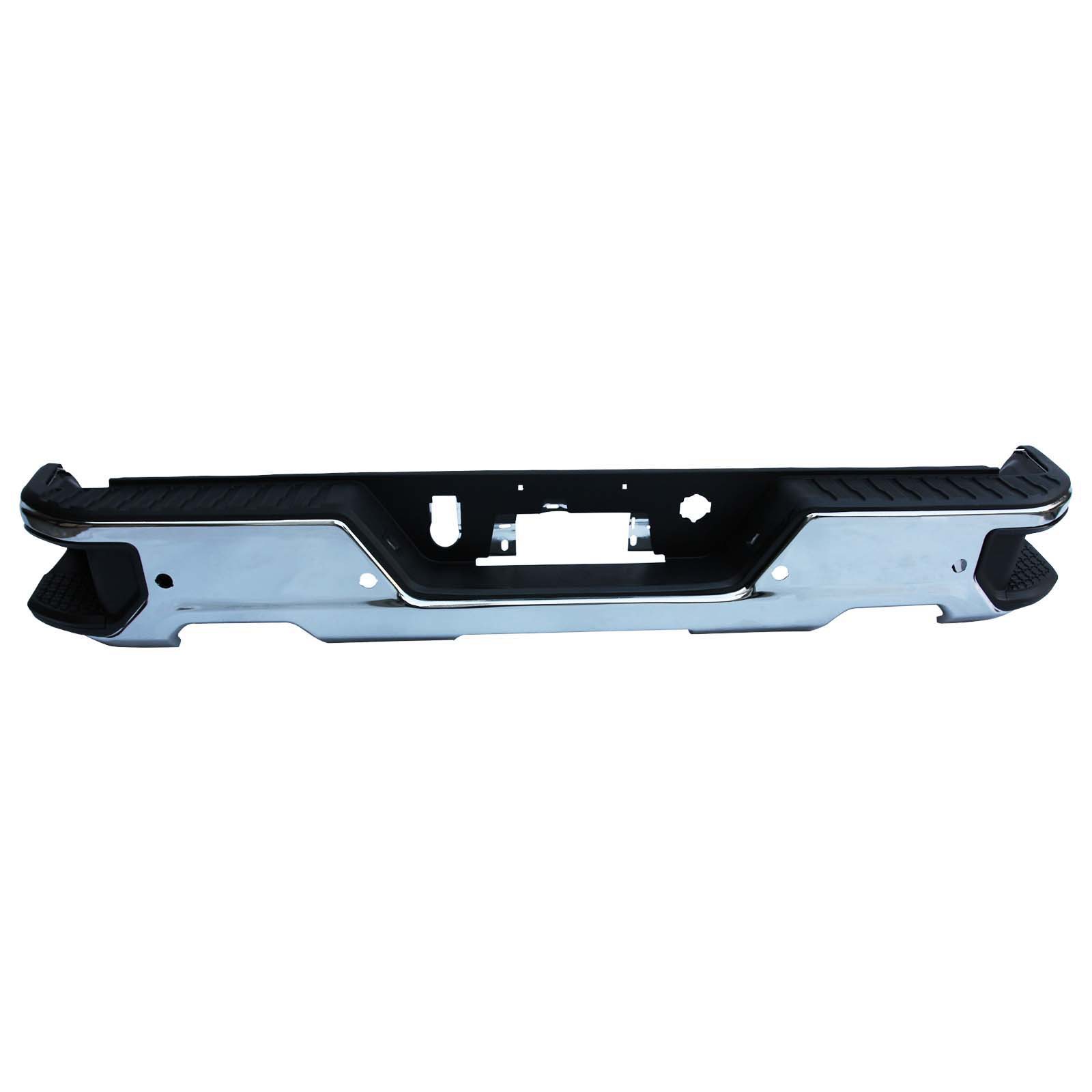 Aplicable a Chevrolet 19 - 22 Silverado barra trasera original con galvanoplastia con agujero de radar con agujero de escape