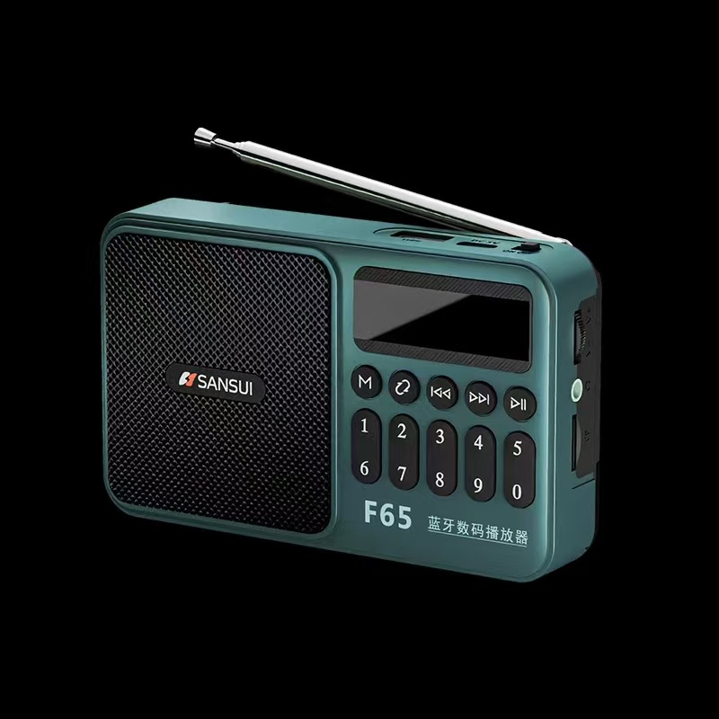 Радиоприемник Sansui F65 красный