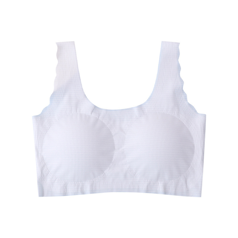 Selección estricta de ropa interior de niñas en desarrollo chaleco pequeño sostén de escuela secundaria secundaria deportiva sin huellas adolescencia 14 años 15 años image 6
