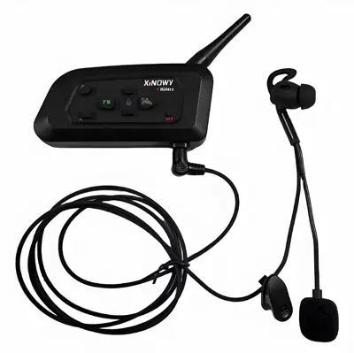 Intercom Simultaneously 4 People Intercom: Motorcycle Helmet Headset