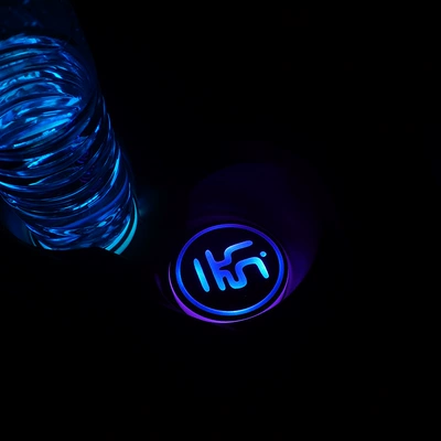 Car Luminous Water Cup Mat Anti-slip mat - byd-yuan-single-unit