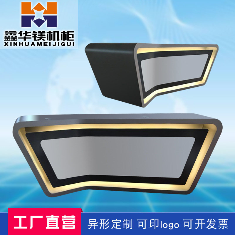 主播台演播室导播桌校园广播桌录音棚工作台播音主持人新闻媒体桌