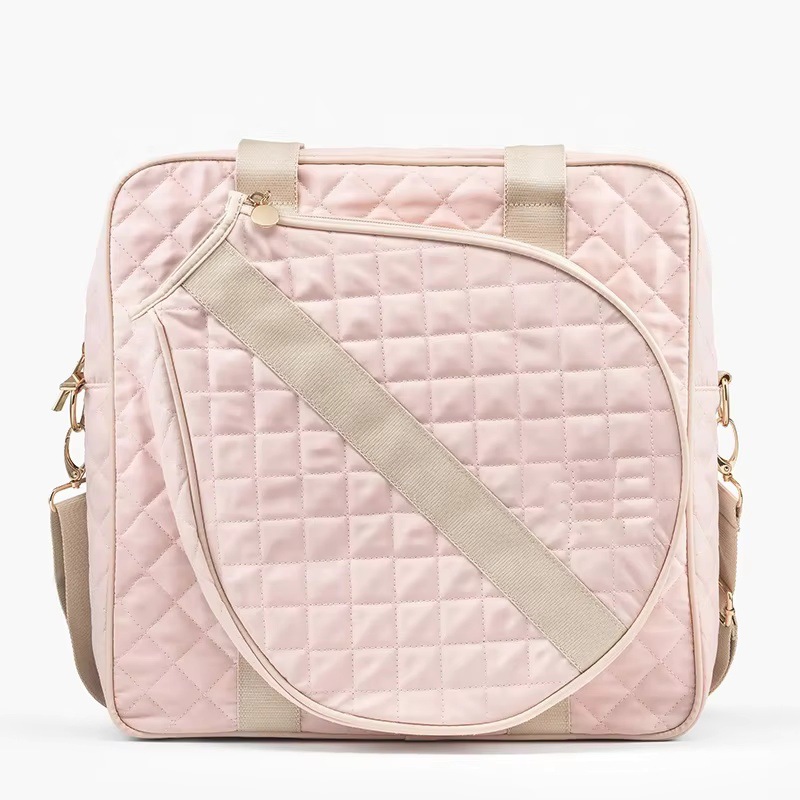 Bolsa de tenis de doble hombro al aire libre bolsa de raqueta deportiva de hombro de tramo inclinado mochila ligera bolsa de bádminton image 15