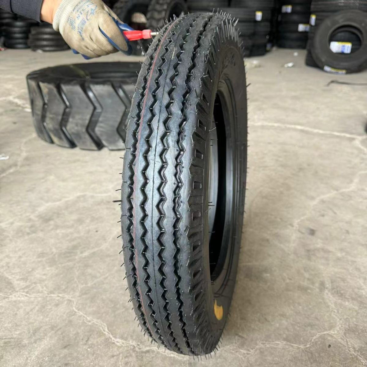 Agricultural Vehicle Tires 400 450 500 550 600-16 14 12 Three-Tire Four-Wheel Vehicle Tractor Tires