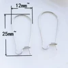 Steel color pig bile buckle ear hook/piece