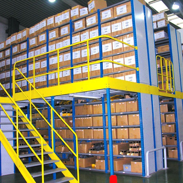 阁楼货架平台，立体空间利用高稳定性好 ，质量好，造价合理