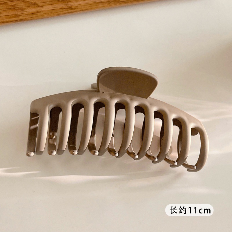 Nuevo clip de celebridad en línea elegante clip de tiburón elegante horquilla de Cabeza trasera grande clip coreano horquilla accesorios para el cabello al por mayor