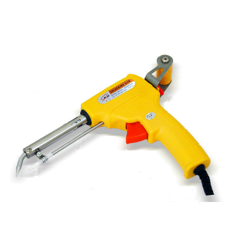 60W220V欧规插头手动焊锡枪电烙铁带锡丝支架SK316飒克SACKFUL