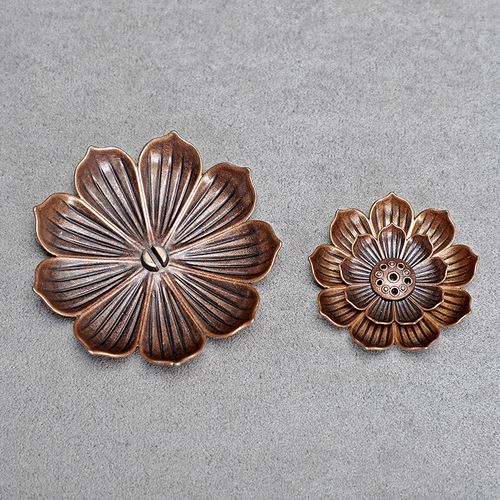 Alloy incense stick incense stick incense stick incense burner incense burner three treasure incense stick lotus incense stick porous incense stick ornaments creative stove