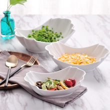 厂家直销西餐汤碗甜点碗 西式陶瓷甜品碗 面碗沙拉异形碗 菜碗
