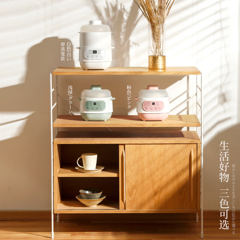 Electric stew pot ceramic household mini fully automatic scheduled water-isolated stew health bird's nest electric stew cup gift logo