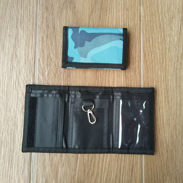 Lobster Buckle Camouflage Outdoor Folding Wallet for 6-16 Years Old Boys Teen Girls 70% Off Style Children's Wallet