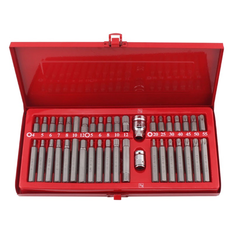 40 piezas estrella lote hexagonal llave traje auto reparación combinación herramienta reparación del coche eléctrico flor interior ángulo lote cabeza flor piezas