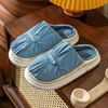 Winter slippers indoor platform for beloved, keep warm non-slip footwear