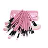 Black brush, fuchsia tools set, 32 pieces, full set