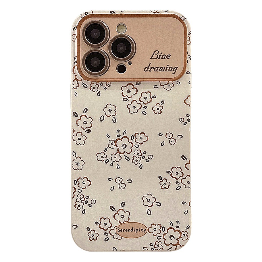 Funda para teléfono con diseño floral suave, adecuada para Apple 15 Pro Max, iPhone 17, elegante cobertura total para 11, 16 juegos, 13 Huawei. image 1
