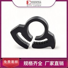 益升华ESSENTRA黑色塑料软管卡箍管夹管卡SR 1934尼龙软管夹