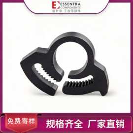 益升华ESSENTRA黑色塑料软管卡箍管夹管卡SR 1934尼龙软管夹