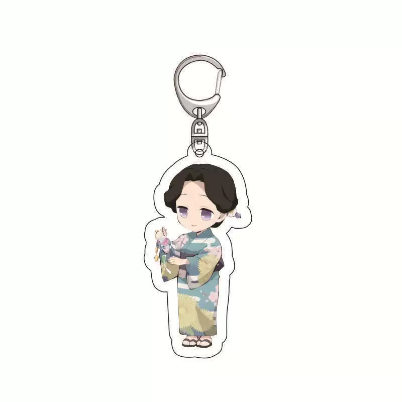 Acrylic keychain, creative accessory, pendant