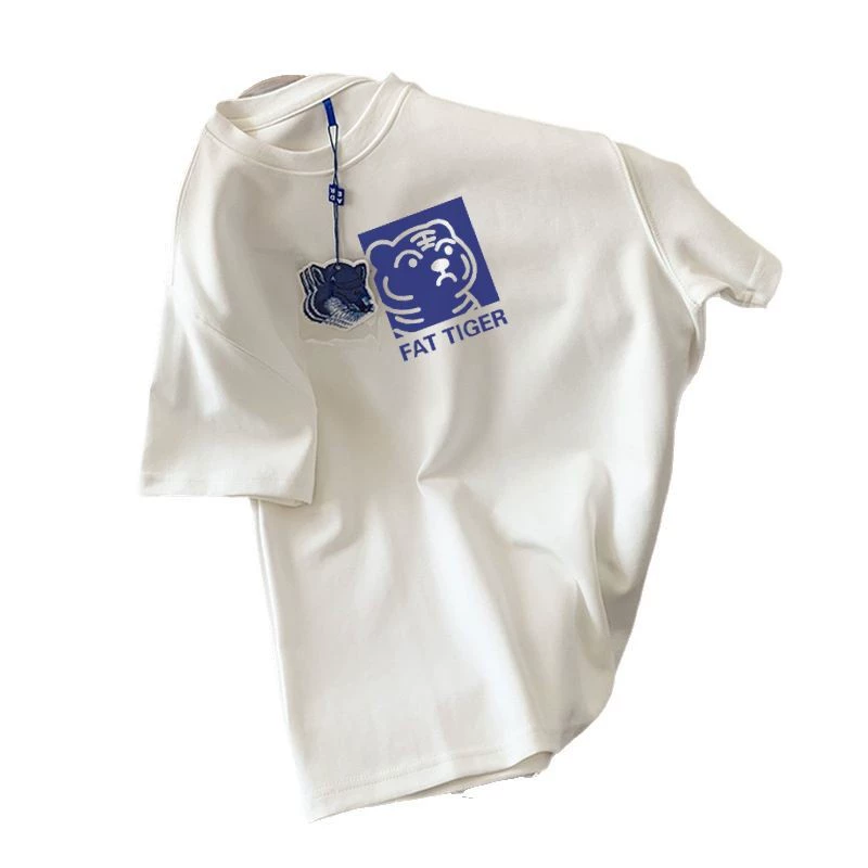  Cotton children's thin T-shirt for elementary school students for leisure, Korean style, for teenagers, oversize