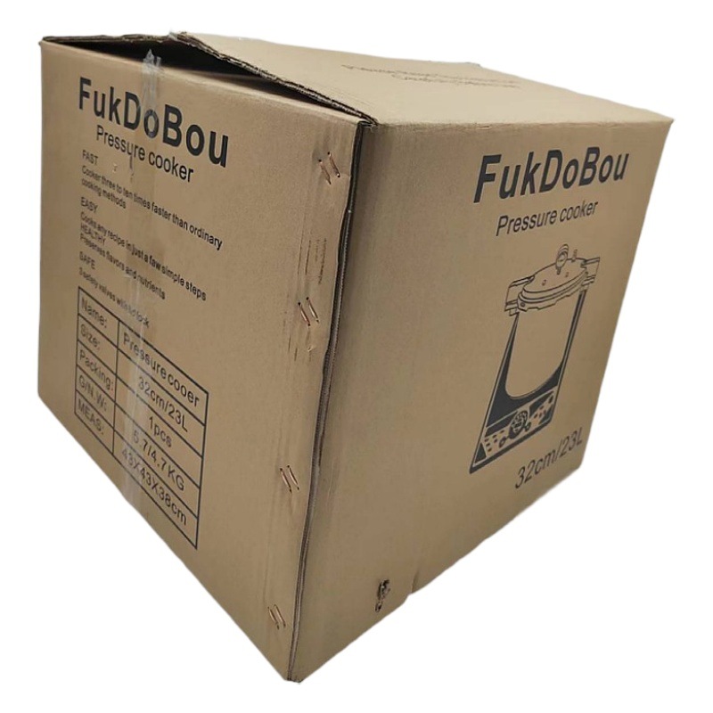 Aleación de aluminio de gran capacidad de pulido recta olla de presión universal tanque de presión con reloj comercial olla de presión productos de comercio exterior