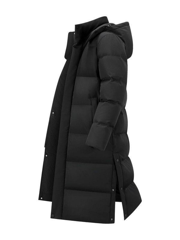 新款长款开叉羽绒服90绒子冬季户外极寒可拆卸帽职业装工作服6019|undefined