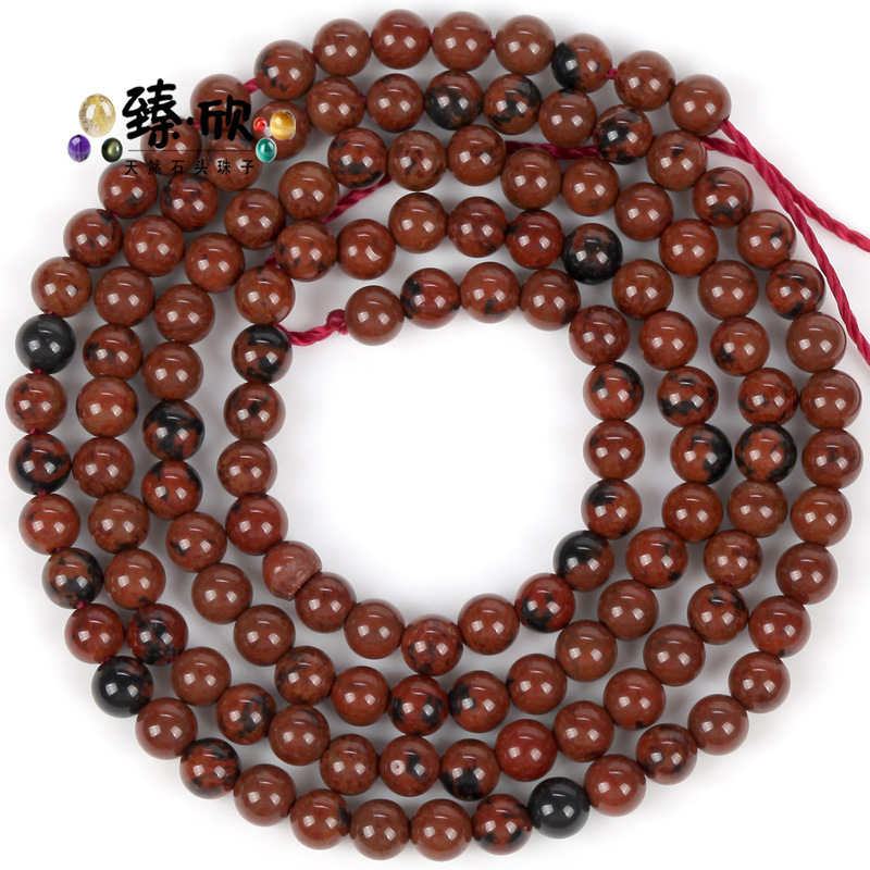 2mm3mm天然石小丸珠紫晶虎眼瑪瑙碧璽水晶散珠diyアクセサリー部品卸売り|undefined