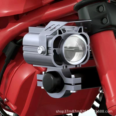 Yellow White Dual – Universal Motorcycle headlights, headlights