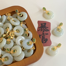 和田玉项饰;和田玉手饰;耳钉