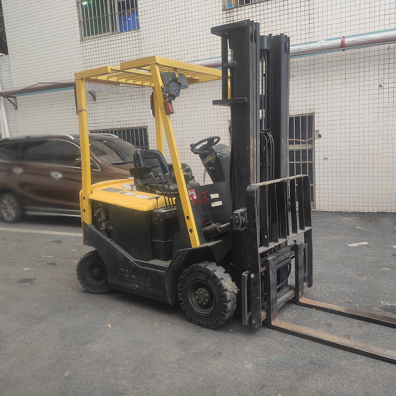 转让二手叉车原厂原漆海斯特1.5吨电动叉车平衡重堆高车堆垛车