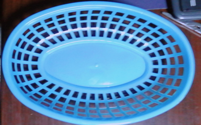 Cesta de pollo frito y patatas fritas, cesta de hamburguesas, merienda de té de la tarde, cesta de plástico ovalada, cesta de comida para fiestas, recortada