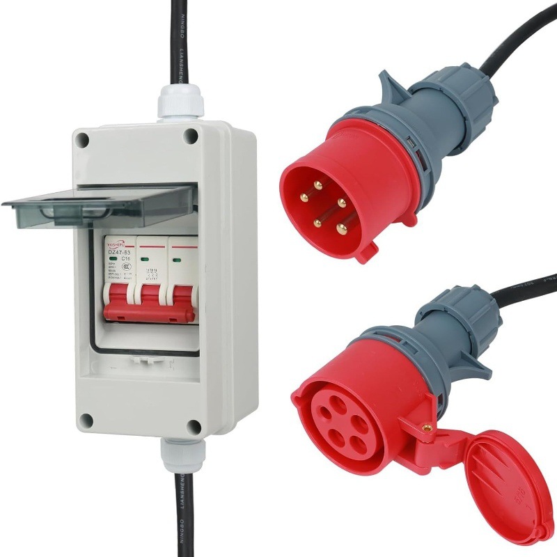 CE光伏直流断路器2P 380V 5P 500V小型空气开关16A32A太阳能空开