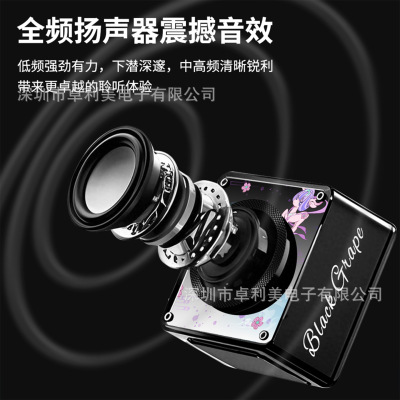 跨境无线蓝牙音响家用户外音箱低音高音质礼品支持TWS立体声