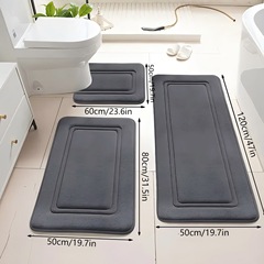 クロスボーダーシンプルなバスルーム滑り止めパッドキッチンマットトイレ玄関マット玄関マット家庭用マット卸売り