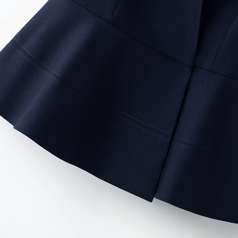 Classic suit jacket, thin set, jewelry, with short sleeve