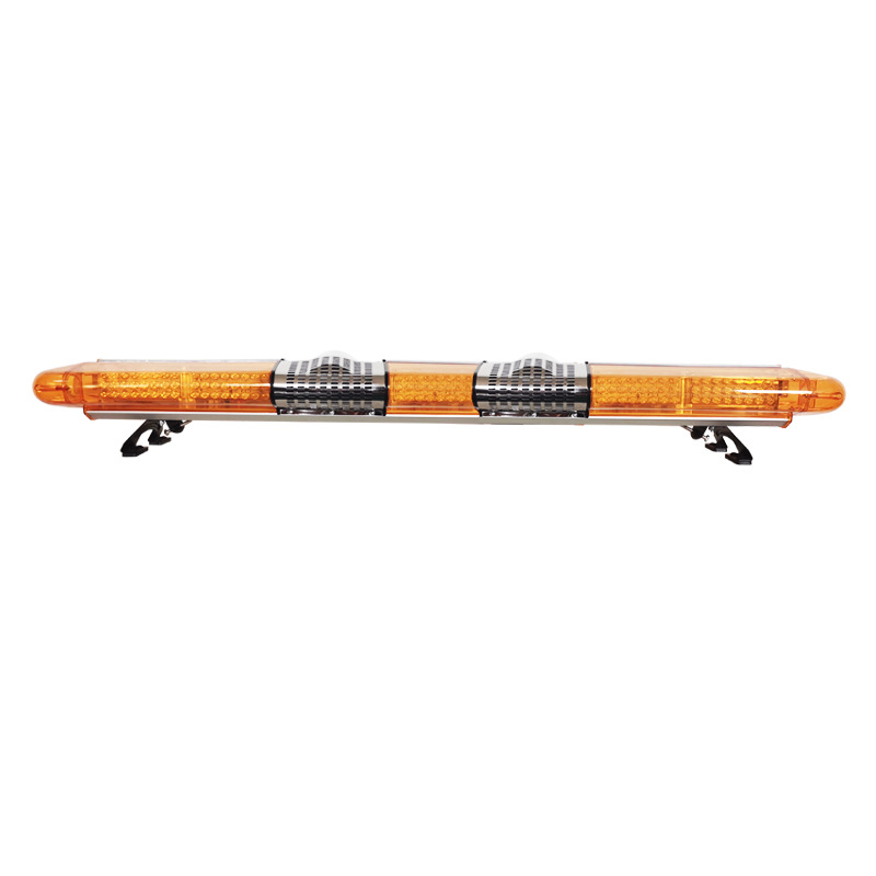 LED warning light long row strobe light 1.66m strobe light + dual speakers + Bluetooth MP3 siren SDF286P9