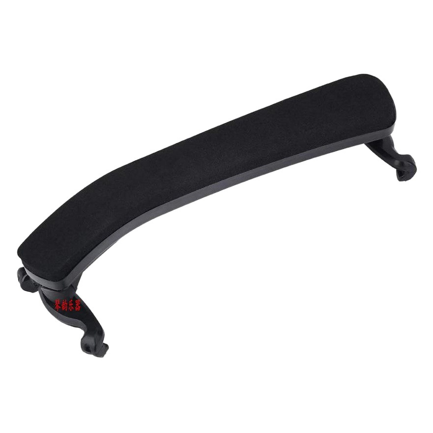 Violín engranaje hombro pad deslizante ranura de plástico violín hombro pad altura ajustable engrosada esponja hombro pad arco