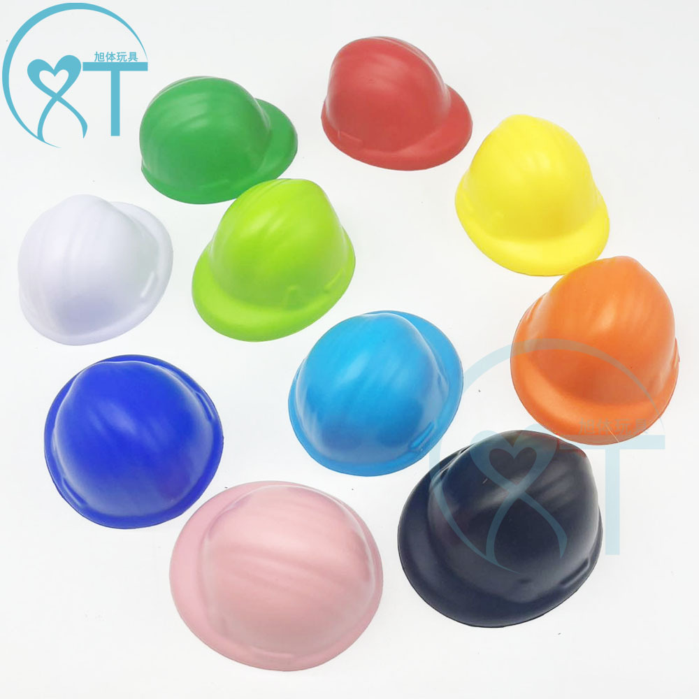 Juguete de Descompresión en Forma de Casco de PU para Alivio del Estrés