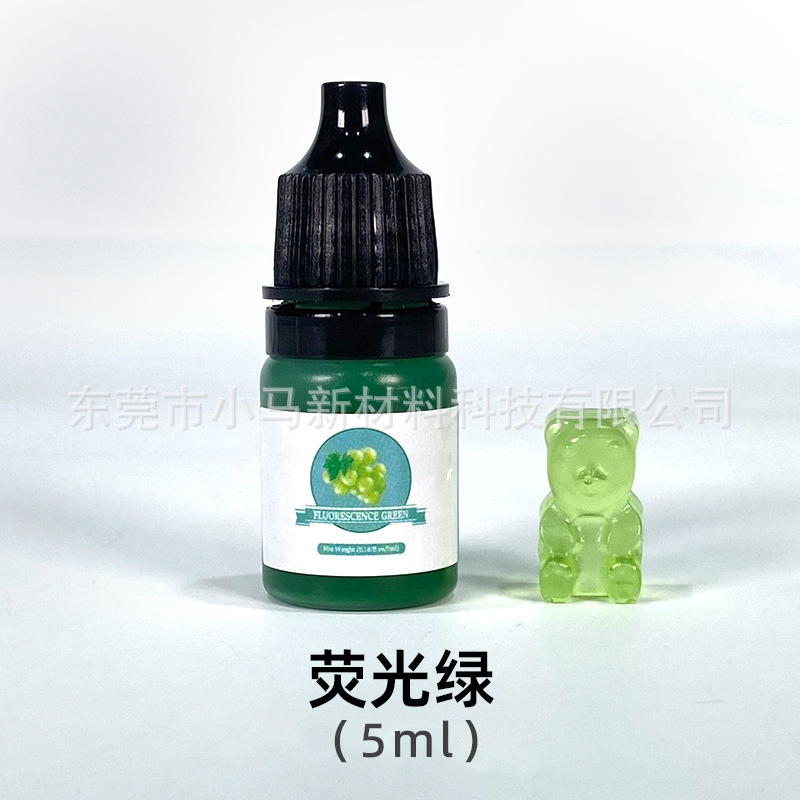 Pigmento Líquido para Resina Epoxi 24 Colores 5ml para Colorear Artesanías y Pegamento UV