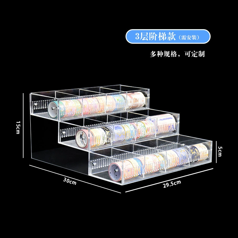 Acrylic eraser, glue stick, hair band, storage system, cosmetic stationery, stand