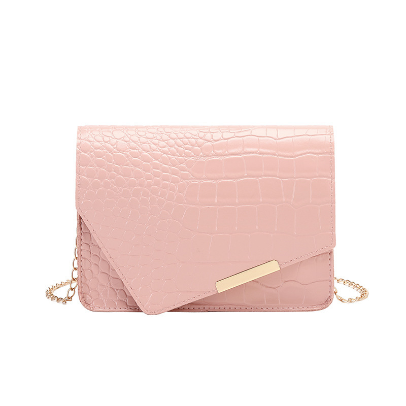 Women's Crocodile Pattern Square Shoulder Bag For Casual Daily Use_voghion.com