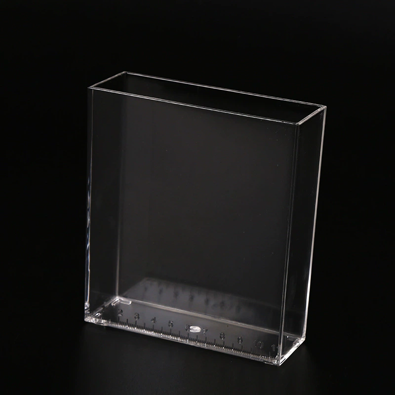 Портативная прозрачная коробка для наблюдения за рыбой для дикой рыбалки и рыбацких поездок, с мерной шкалой, подходит для наблюдения за рыбой в ручьях и реках.