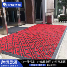 三合一拼接地垫入户门耐脏地垫商用酒店商场进门地毯防滑除尘脚垫