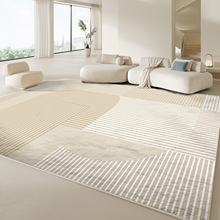 客厅仿羊绒地毯家用沙发茶几隔凉地毯大面积满铺地毯卧室床边毯