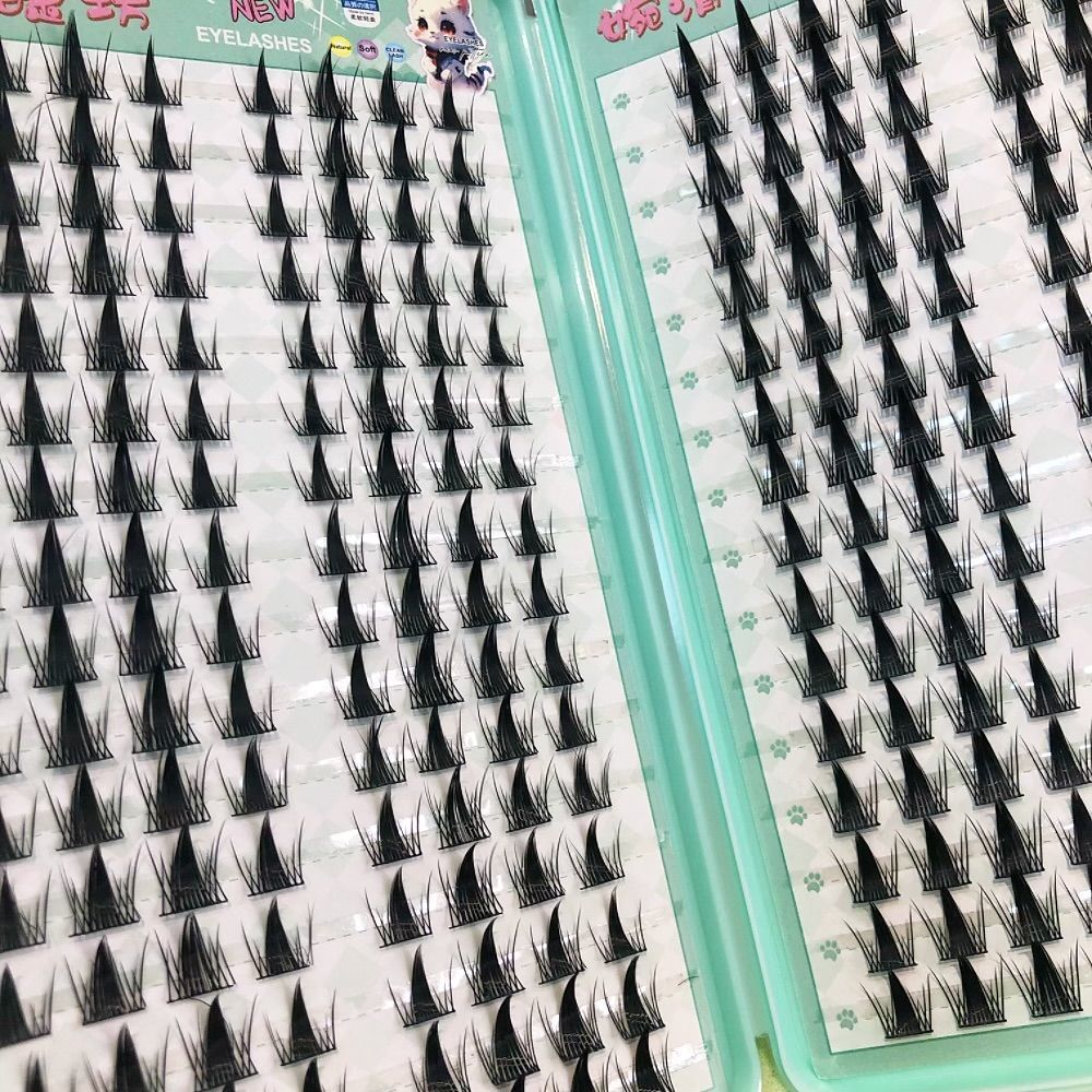 256 paquetes de gran capacidad nueva simulación malicioso elfo pestañas libro fotográfico japonés princesa Barbie cómic pestañas