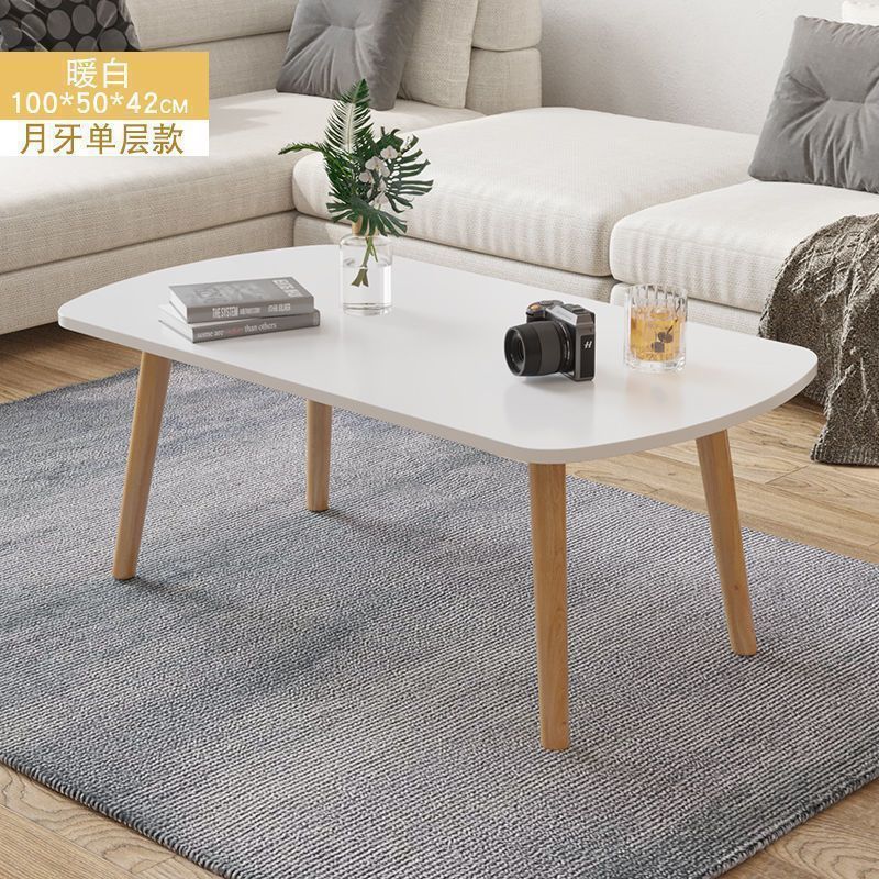 Mesa de té, sala de estar, sofá doméstico, mesa de té simple, nueva mesa de dormitorio simple para alquiler moderno
